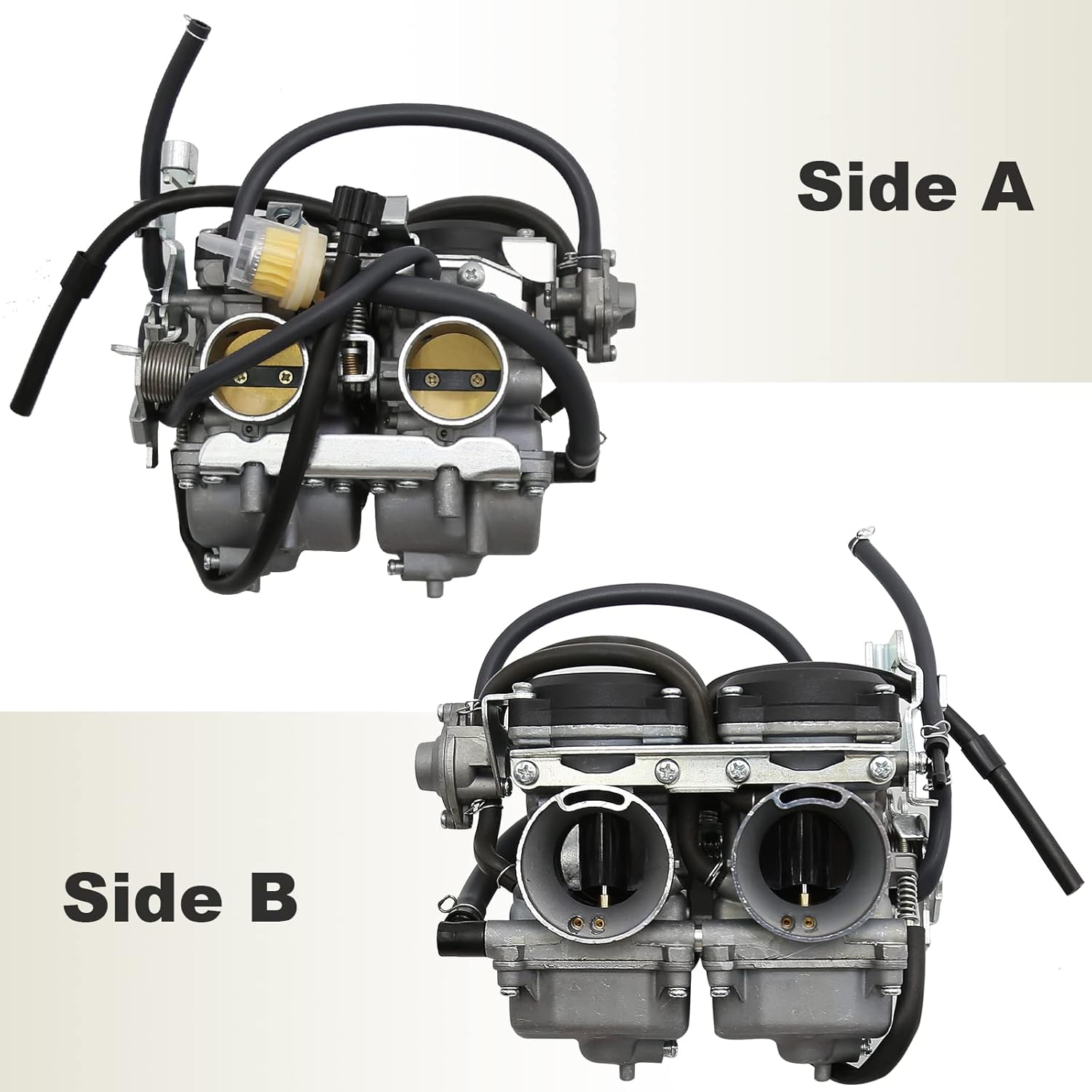 laffoonparts Carburetor Carb Replacement for Kawasaki Ninja 250R 250 EX250 1988-2007#15001-1433 15003-1602