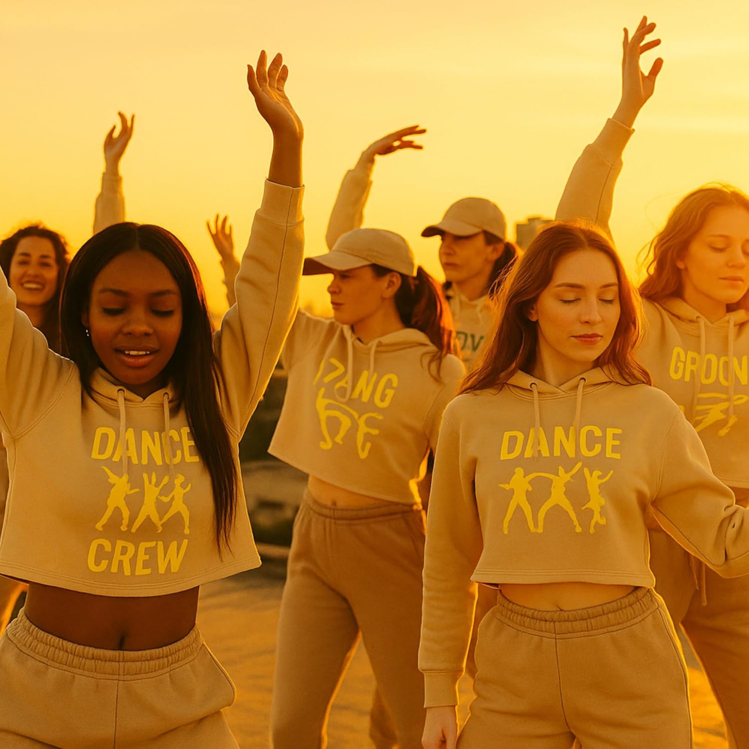 Customized Bella Canvas Women's Cropped Fleece Hoodie Add Text Personalized Hoodie Cropped - Image 3