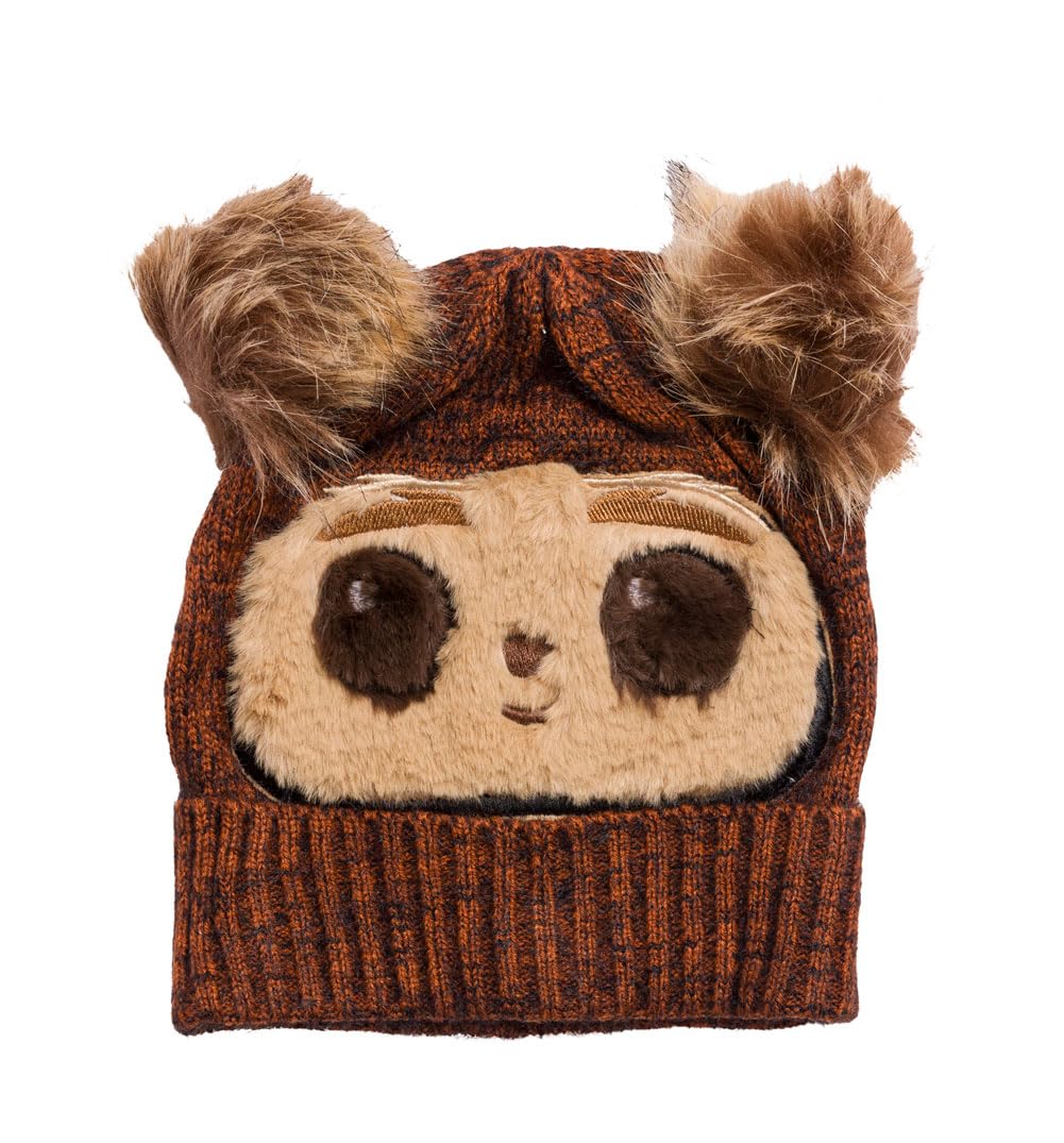Heroes Inc.Heroes Inc Star Wars Ewok Knitted Bobble Hat, Brown