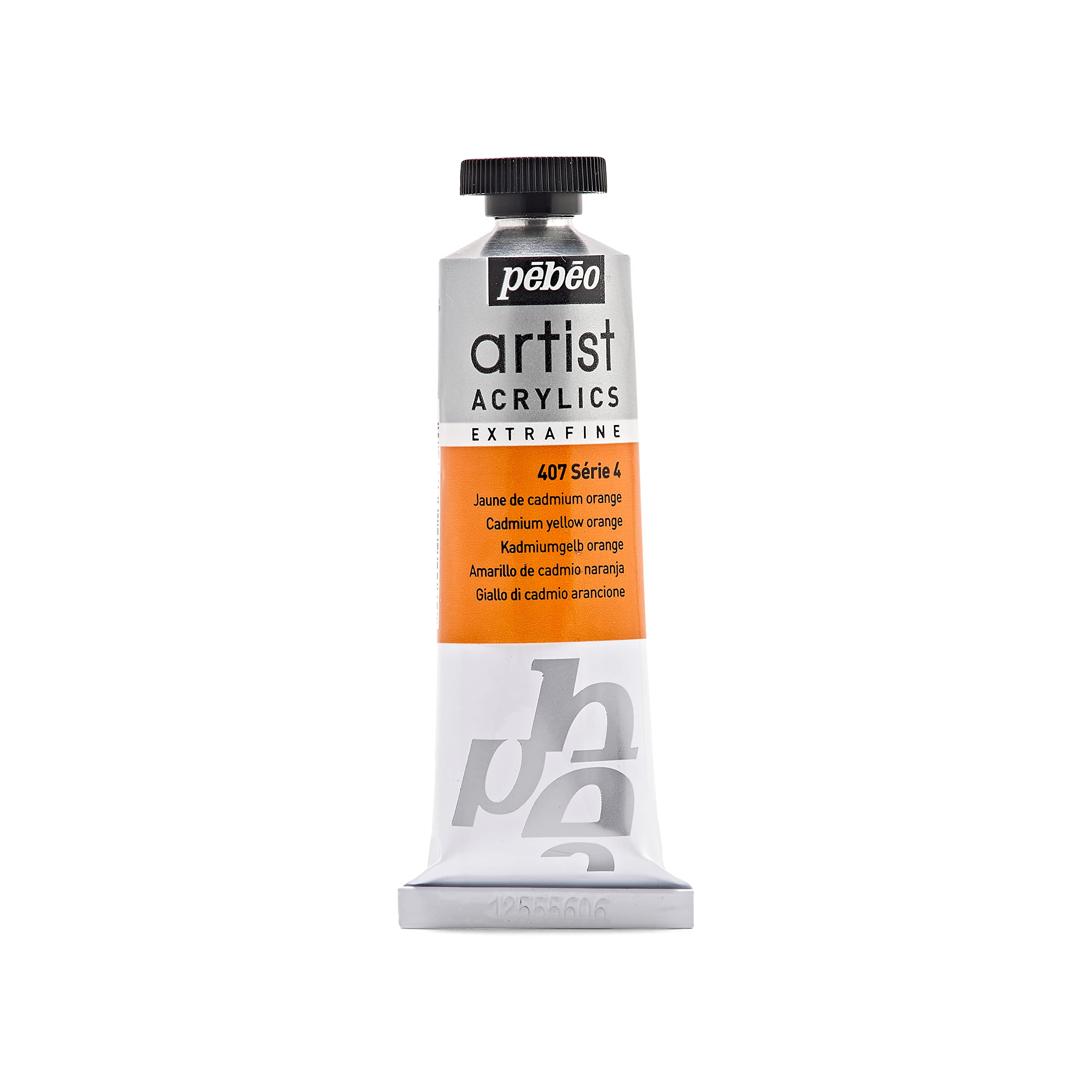 PEBEO 37 ml Artist Acrylics, Orange Cadmium Yellow