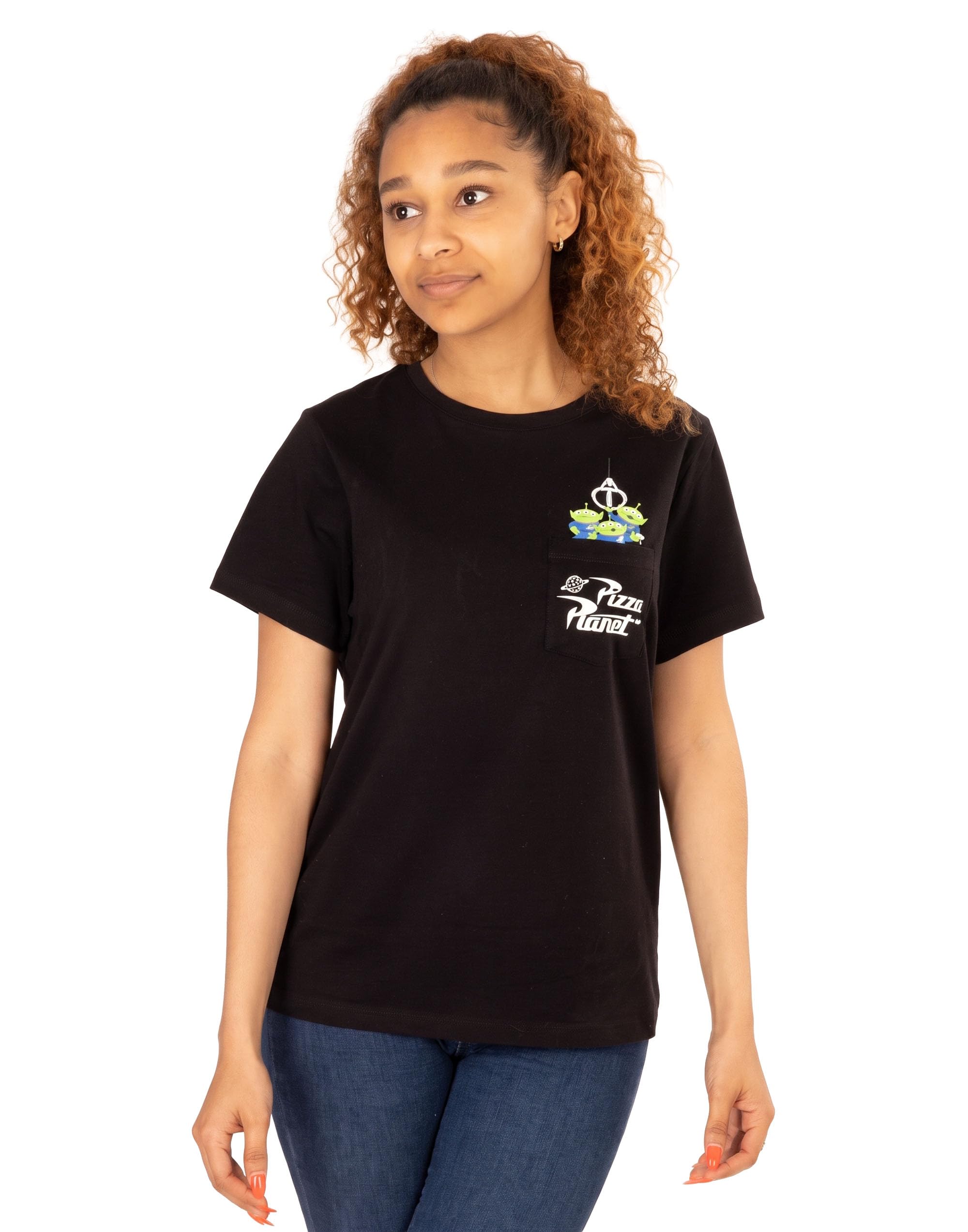 Disney Women's Black Short Sleeved T-Shirt | | Official Merch | Size: Small