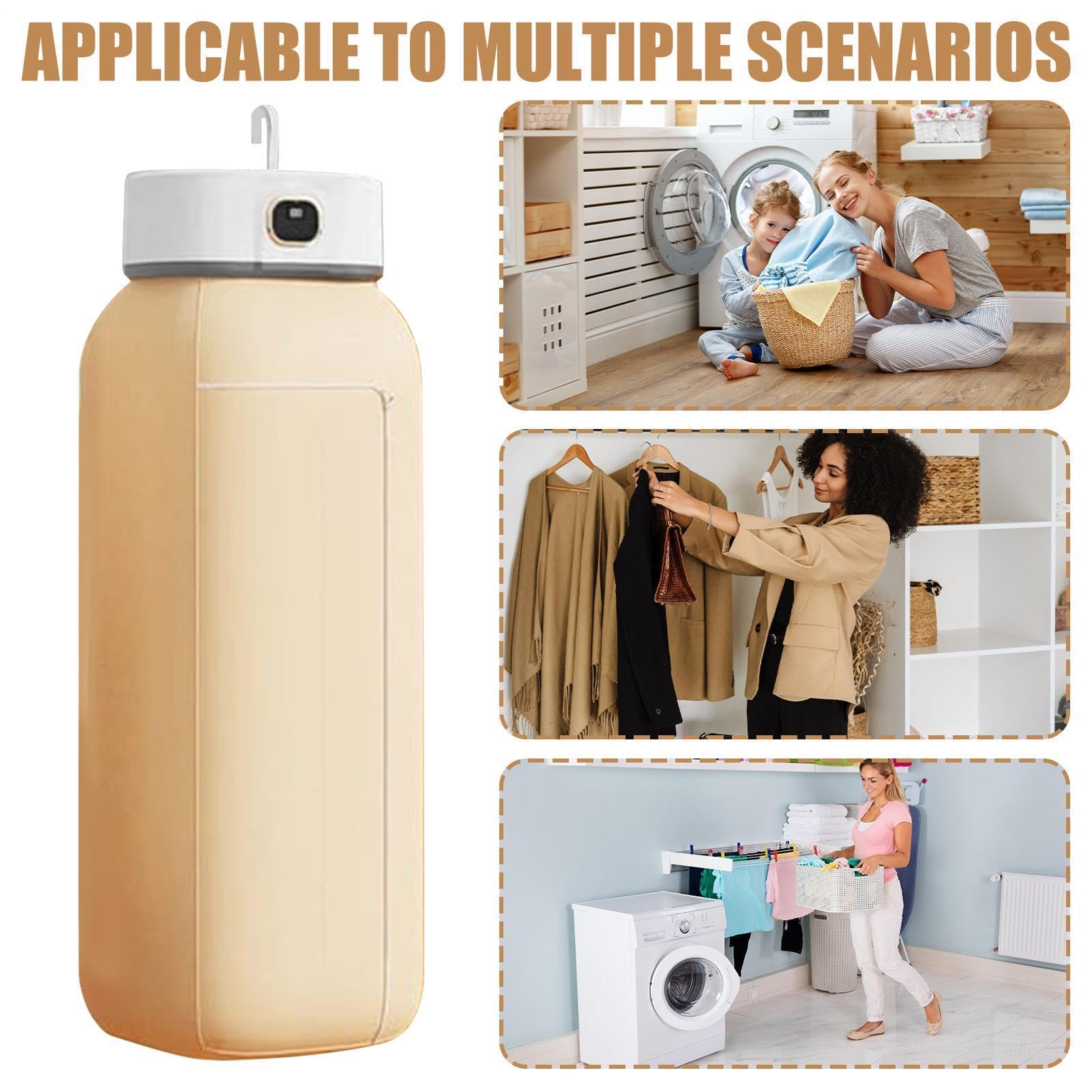 Mini Secadora Para Ropa 10kg de Capacidad Máquina de Secado Compacta y