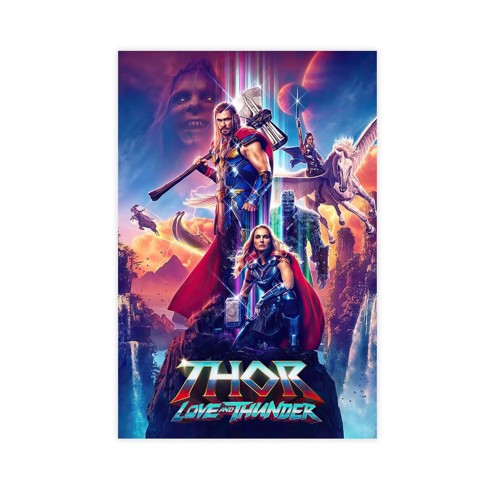 Chris Hemsworth Hero Movie Poster Canvas Poster Unframe:12x18inch(30x45cm)