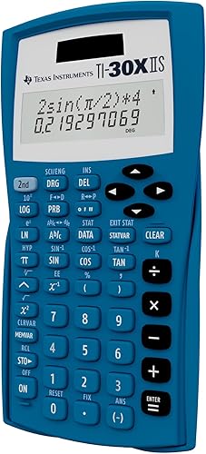 Vista 55 de Calculadora científica Texas Instruments TI-30 X IIS 2-Linea, Negro