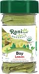 Rani Bay Leaf (Leaves) Whole Spice Hand Selected Extra Large 1.4oz (40g) PET Jar ~ All Natural | Gluten Friendly | Non-GMO | Vegan | Indian Origin (Tej Patta)