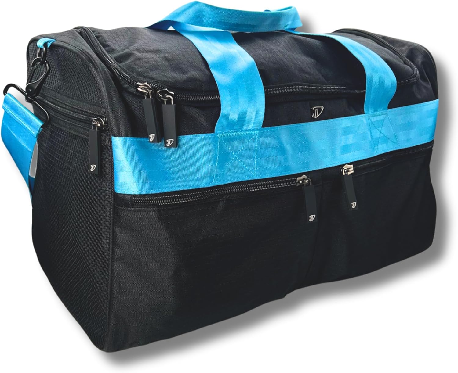 Dream Duffel Elevate Gym Bag, Sports Duffle with Shoe Pockets, Insulated Compartment, and Durable Design, 19"x12"x11.5", Black