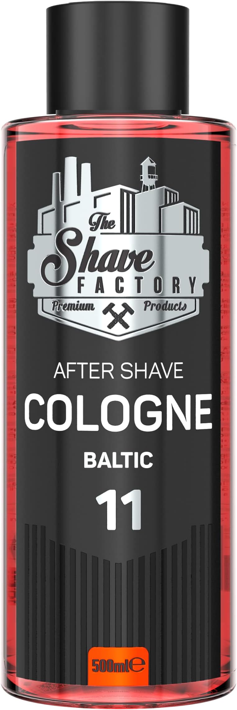 the shave factory After Shave Cologne Series - Cologne for Men, Aftershave for Men, Refreshes and Relieves Face and Skin (11 Baltic)