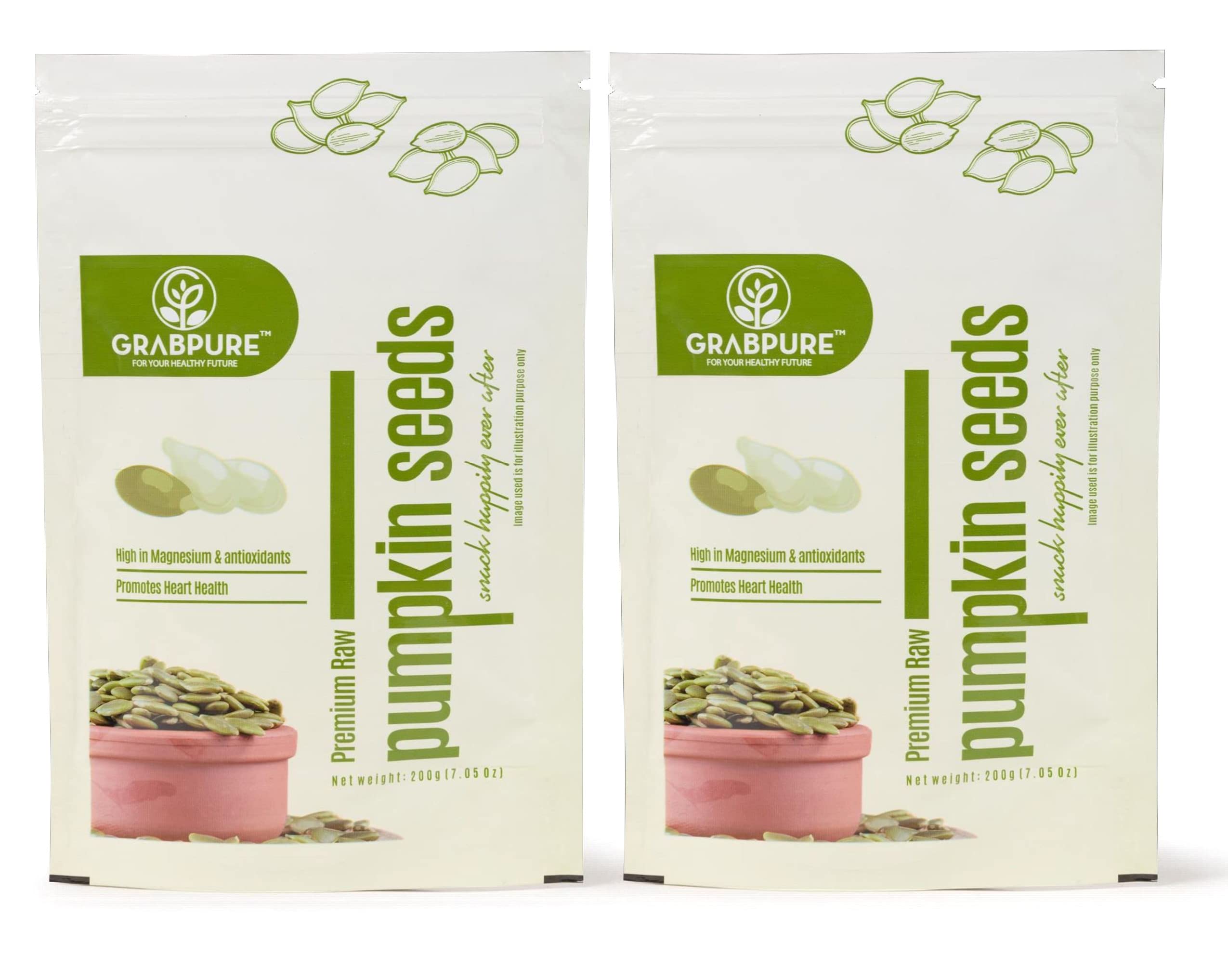See full amazon price history chart for GRABPURE 100% Pure Raw Pumpkin Seeds 400gm Dry Fruits | Protein and Fiber Rich Superfood - 200 Grams each (Pack of 2) GRABPURE 100% Pure Raw Pumpkin Seeds 400gm Dry Fruits | Protein and Fiber Rich Superfood - 200 Grams each (Pack of 2) (B09Q94JZCN) Amazon Price History, Amazon Price Tracker