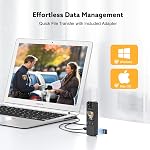 Z11 4K Caméra de corps avec enregistrement audio et vidéo, 128GB Cam du petit corps avec 180° Lentille tournante, 6HR pile & Vision nocturne, Caméra portable pour animal de compagnie, Maison, Bureau, Sécurité Police Application de la loi