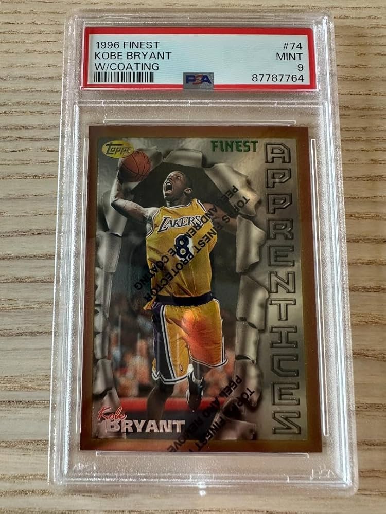 コービー・ブライアント1996 TOPPS FINEST #74 1996 Finest Kobe Bryant #74 w/ coating