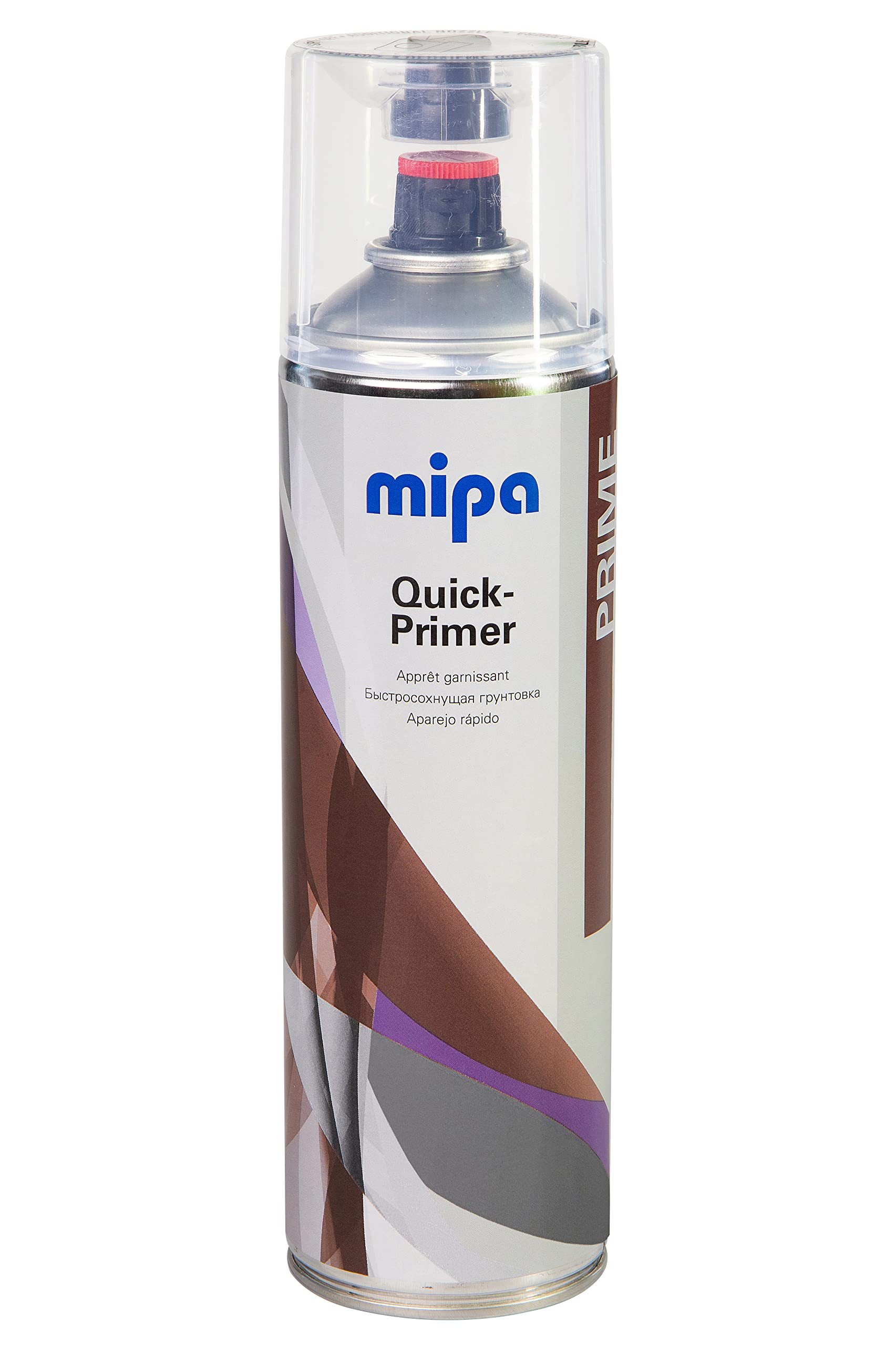 Mipa Dark Grey Quick Primer (500Ml) 1K Aerosol Paint