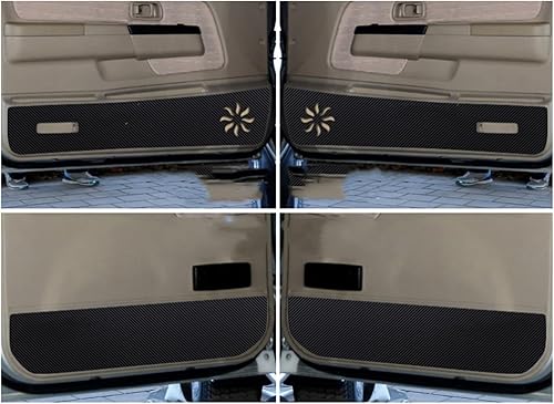 Miniatura 9 de Calcomanías para puerta de automóvil para Nissan Multifuncional Vehículos Pickup Truck Nissan Navara D22 Puerta de Coche Adhesivo Anti-Patadas Negro