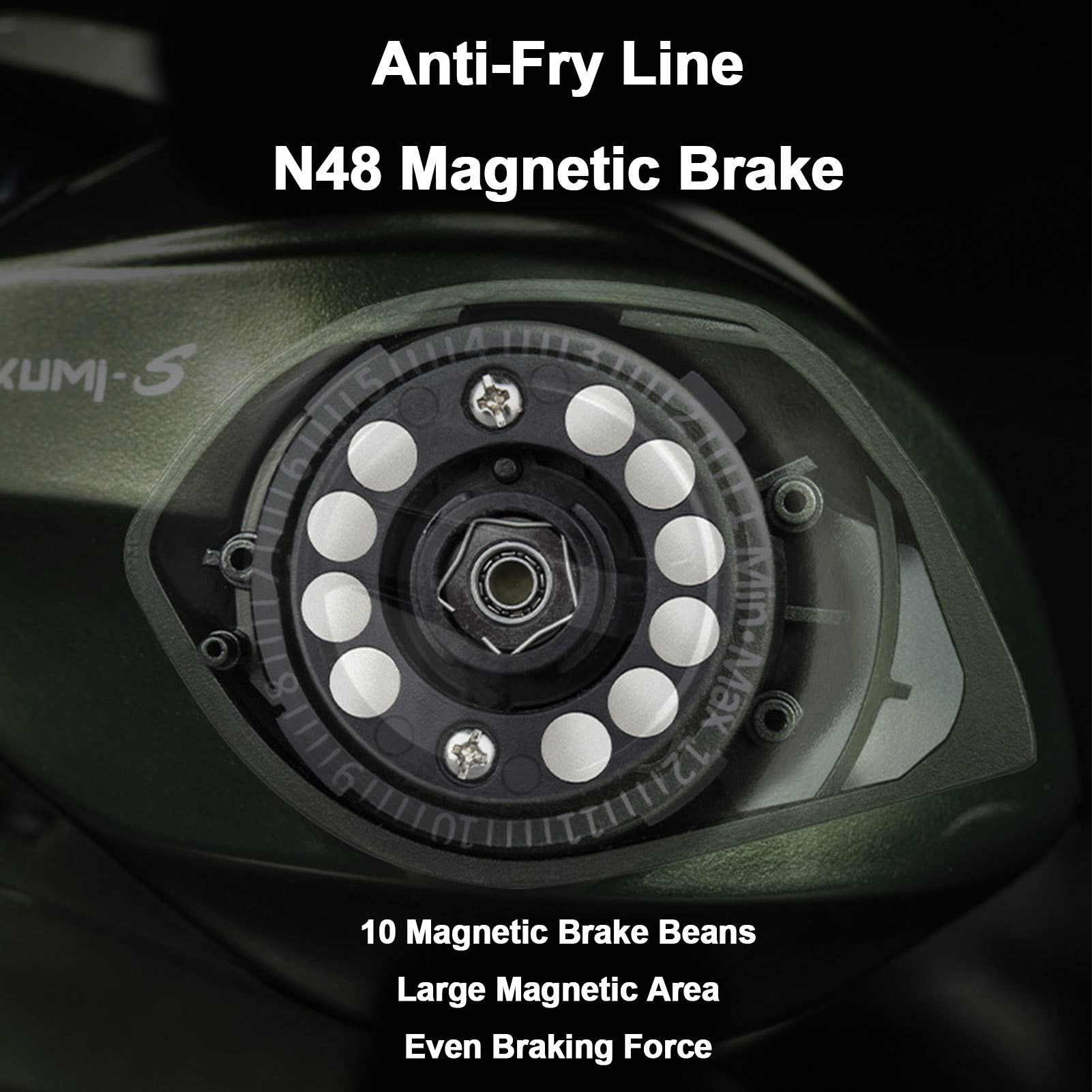 Amazon | ベイトリール 海釣り 淡水釣り 両用 最大ドラグ力8kg 軽量