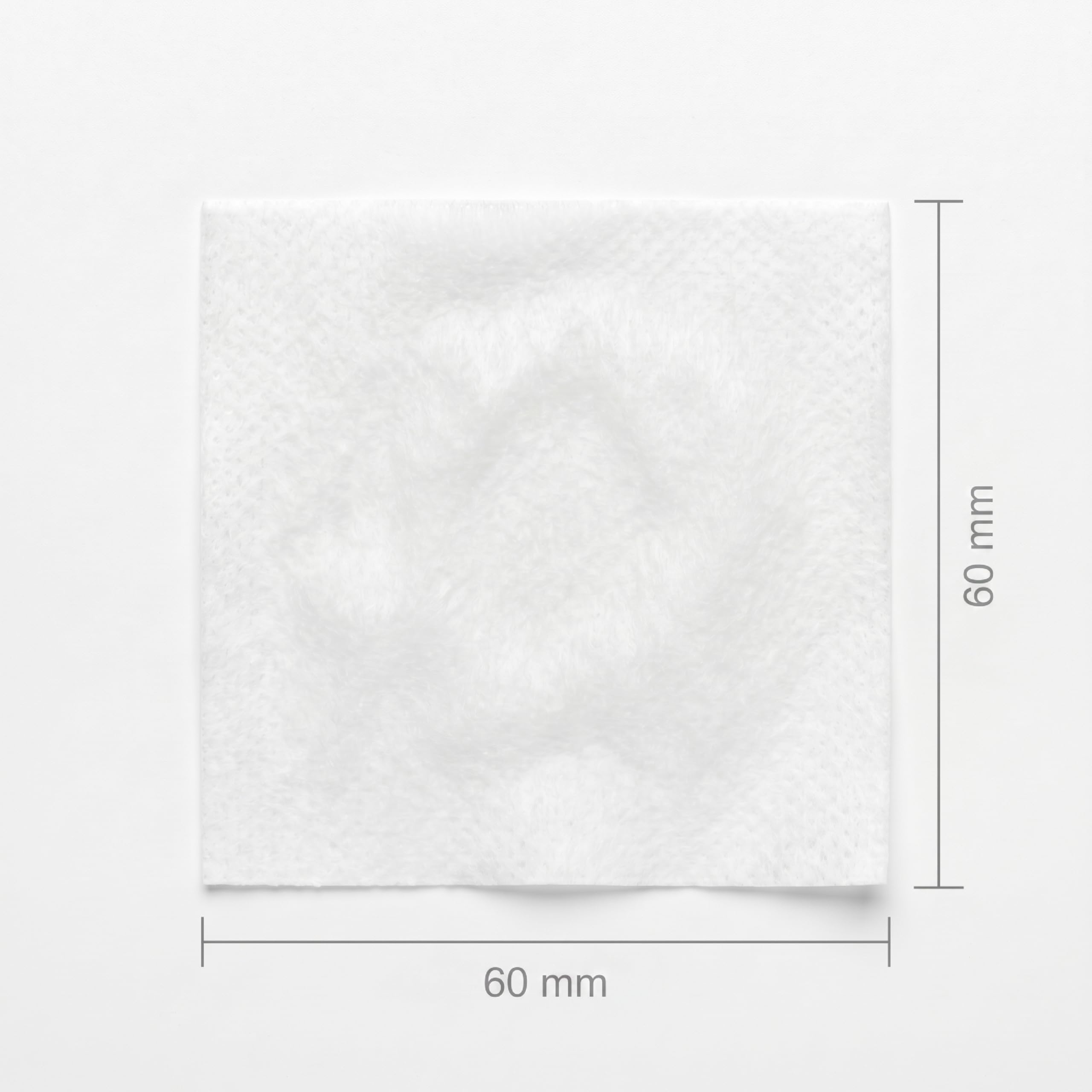 KMINA Lingette Alcoolisée 70% 60 x 60 mm, Usage Unique, Prête à l Emploi, Sans Latex, Emballage Individuel pour le Nettoyage Topique de la Peau et de la Zone Souhaitée