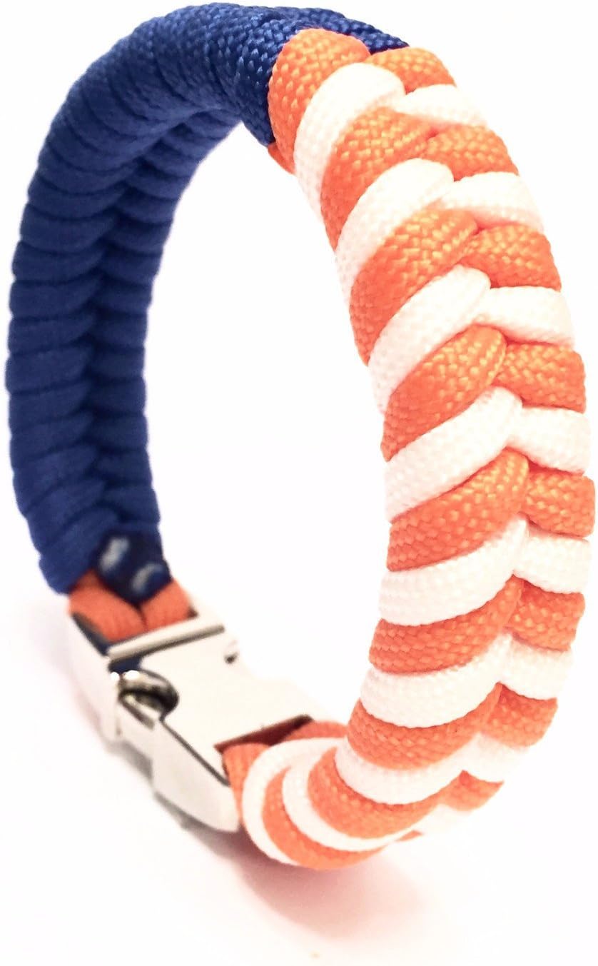 Tru550 Team New York Knicks Paracord Mens Bracelet Bracelet Mens Jewelry Basketball Gear