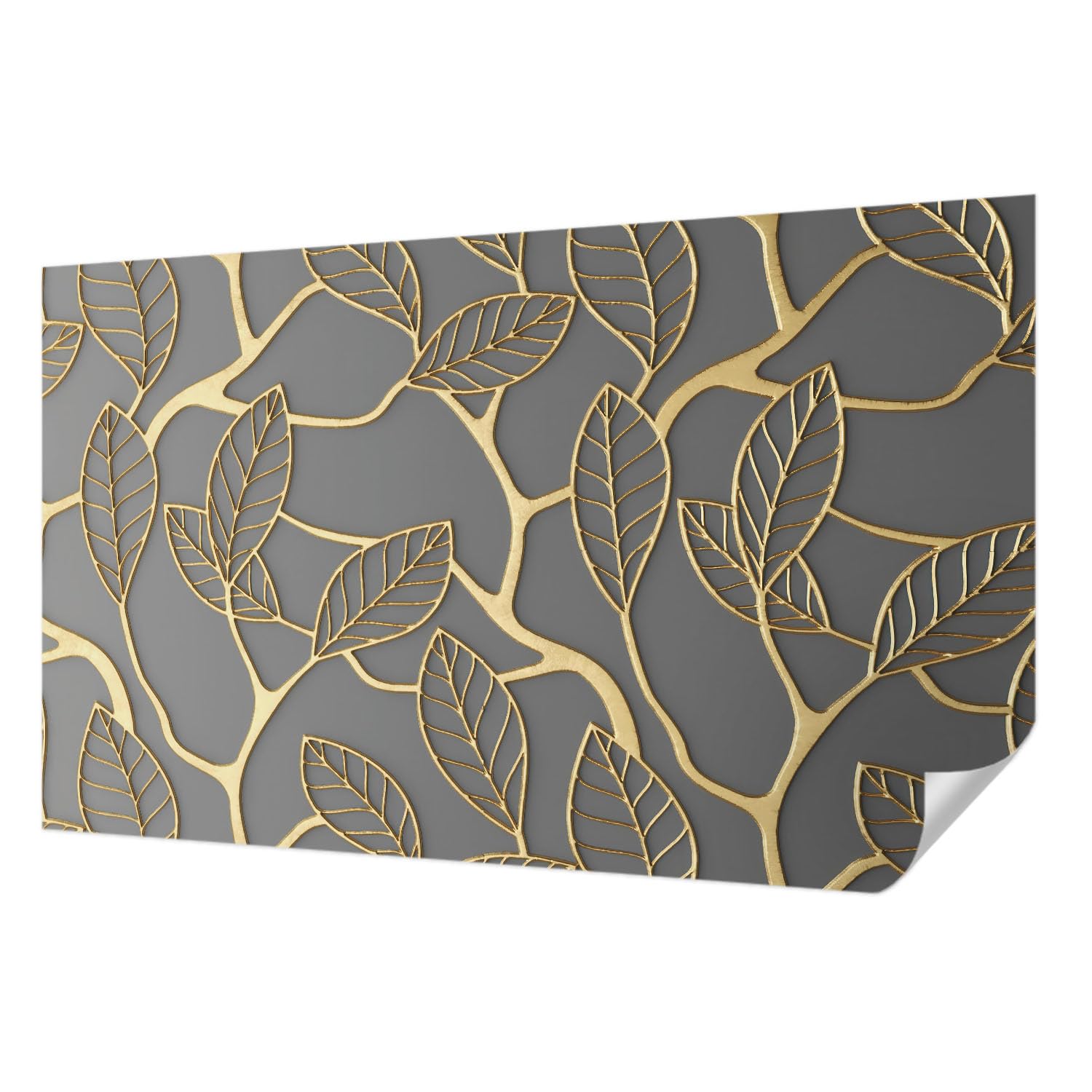 Papier peint autocollant 416x254 cm pose facile sans colle feuilles