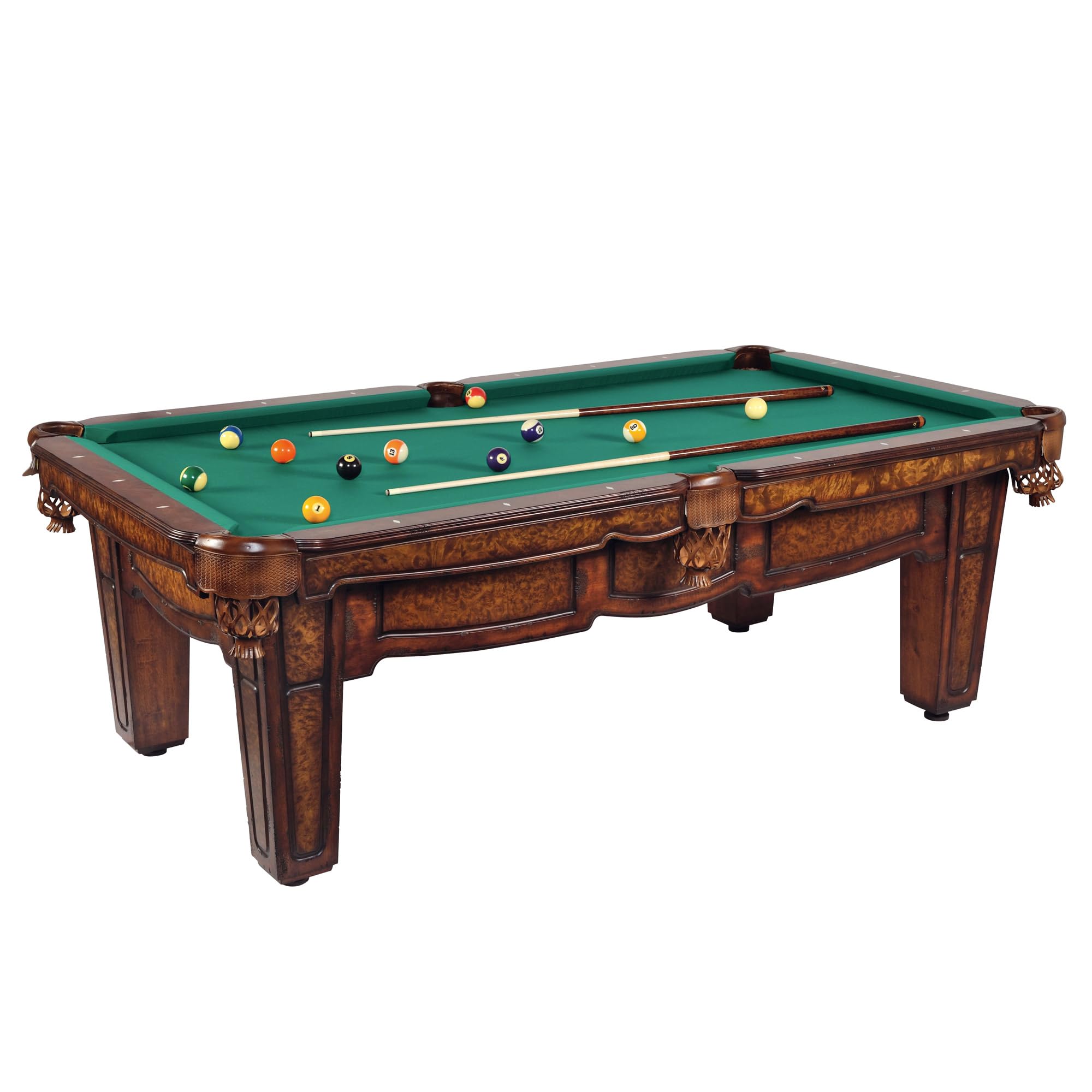 Winsport Billardtuch Arizona grün, Coupon 350x150 cm, für Spielfläche und Banden, hochwertiges, langlebiges Poolbillard-Tuch, Laufschnelles Filz, optional als Set inkl. Sprühkleber
