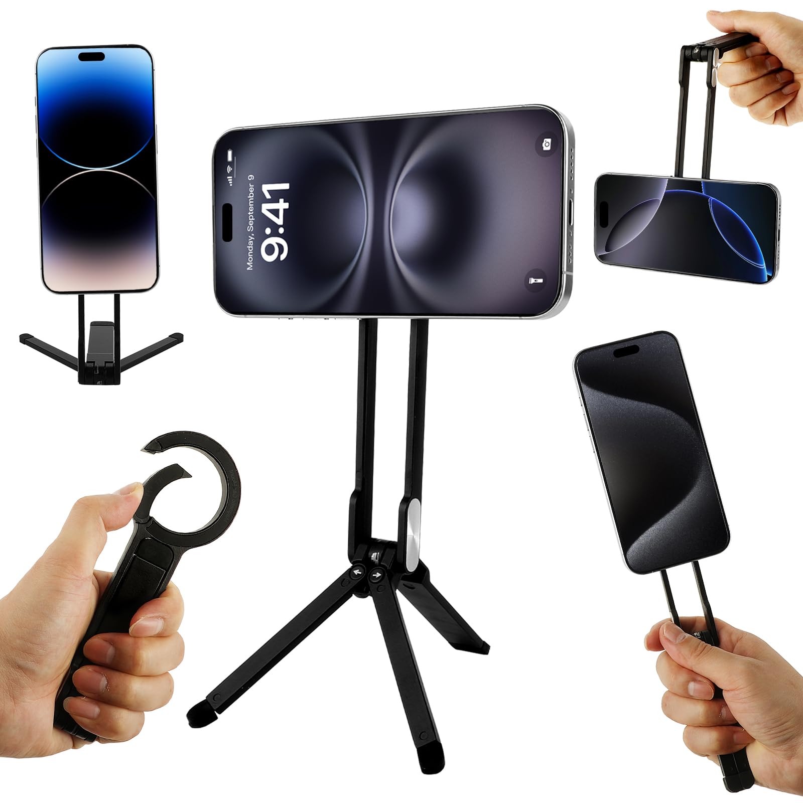 ダイト Tooth Smart 本体ToothSmart I (iPhone用) Amazon.com: Magnetic Pocket Phone Tripod Foldable for iPhone 16/15