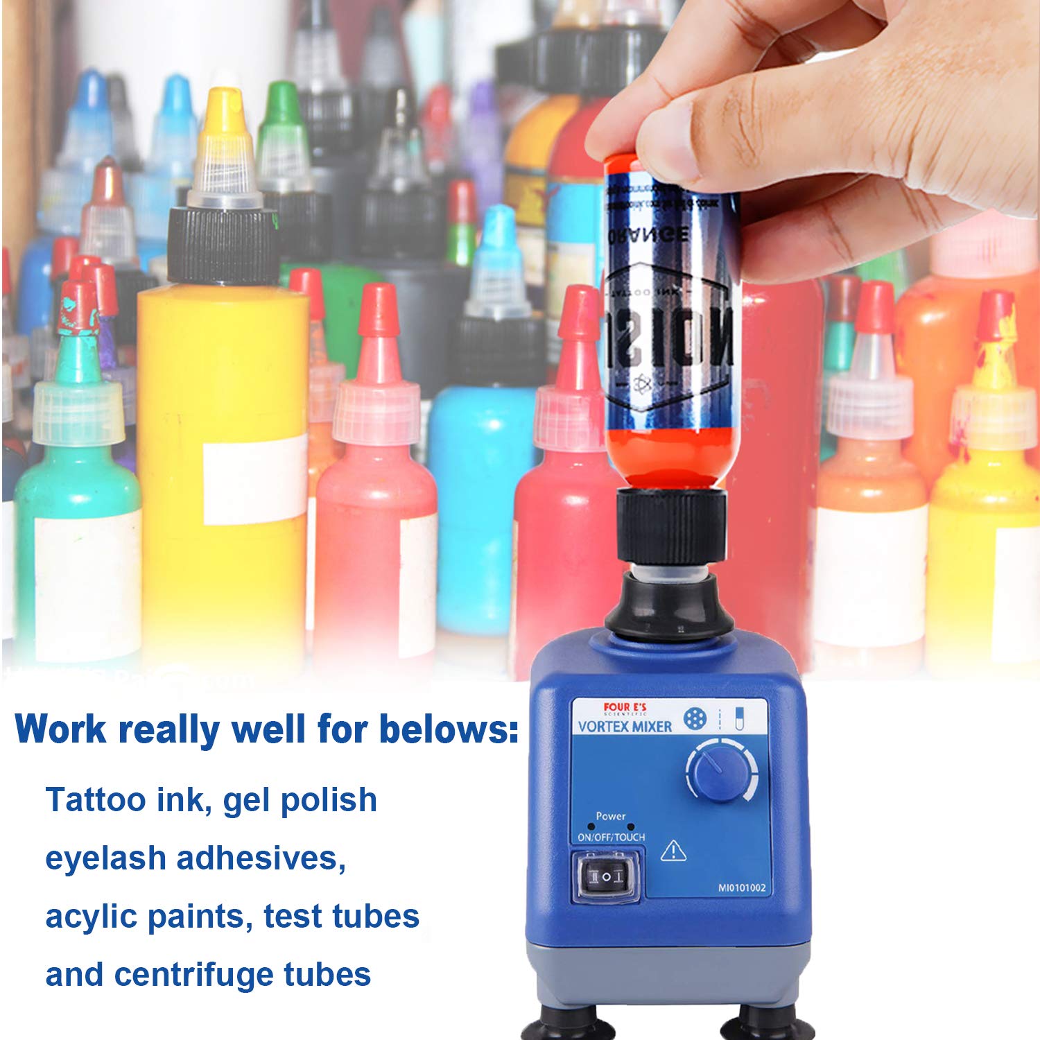 Four E's Scientific Laboratory Vortex Mixer Various Speed 03000rpm