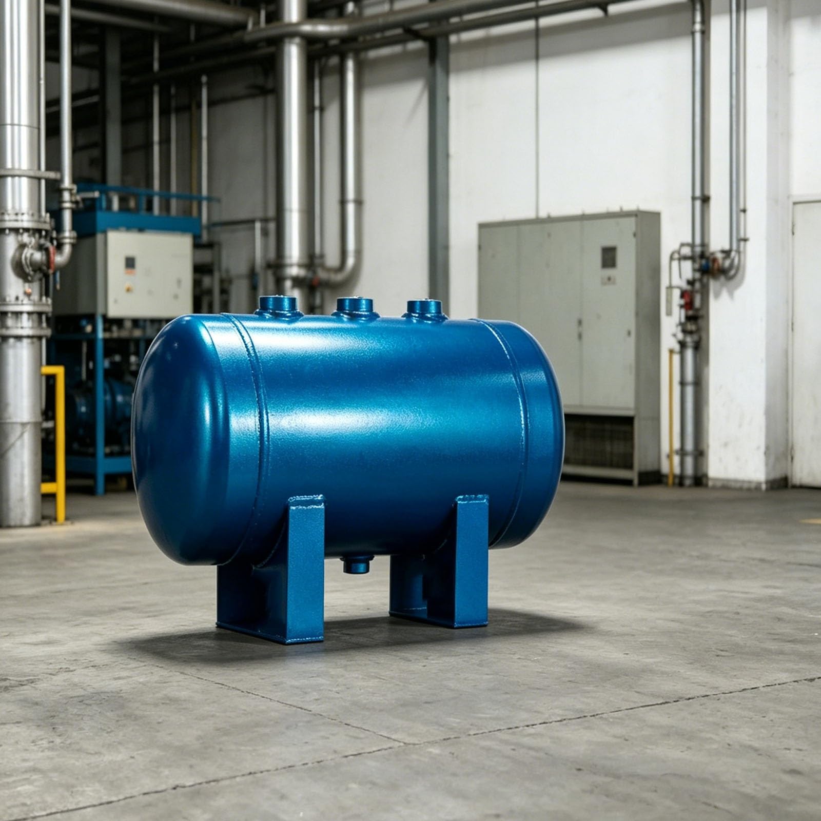 Tanque De Depósito De Aire De Acero Al Carbono, Tanques De Aire Comprimido De Gran Capacidad para Fábrica/Laboratorio, Presión Máxima 12,5 Bar(10L/2.6Gal (45x19x24cm) A)