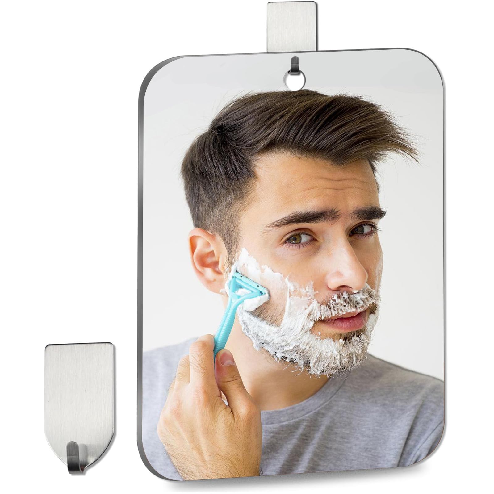Fogless Shower Mirror - Shave & Makeup FREE SHIPPING -1