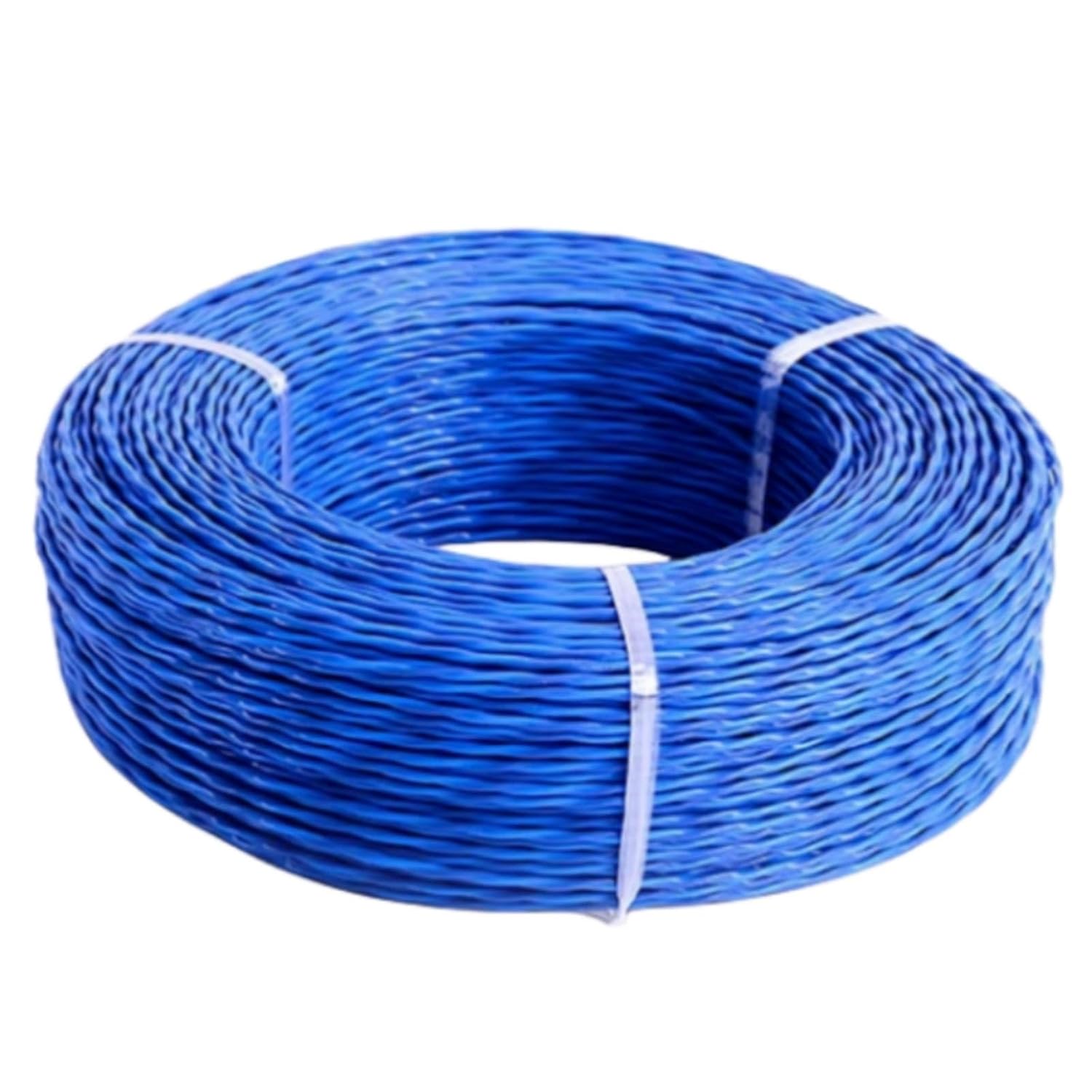 0.2mm²/0.3mm² K-Type Multi-Strand FEP (Teflon) Thermocouple Wire,Blue Twisted Pair Temperature Sensor Cable,-60°C to +200°C High-Temperature Resistant,Industrial & Laboratory Use(300ft,0.3mm2-2c)