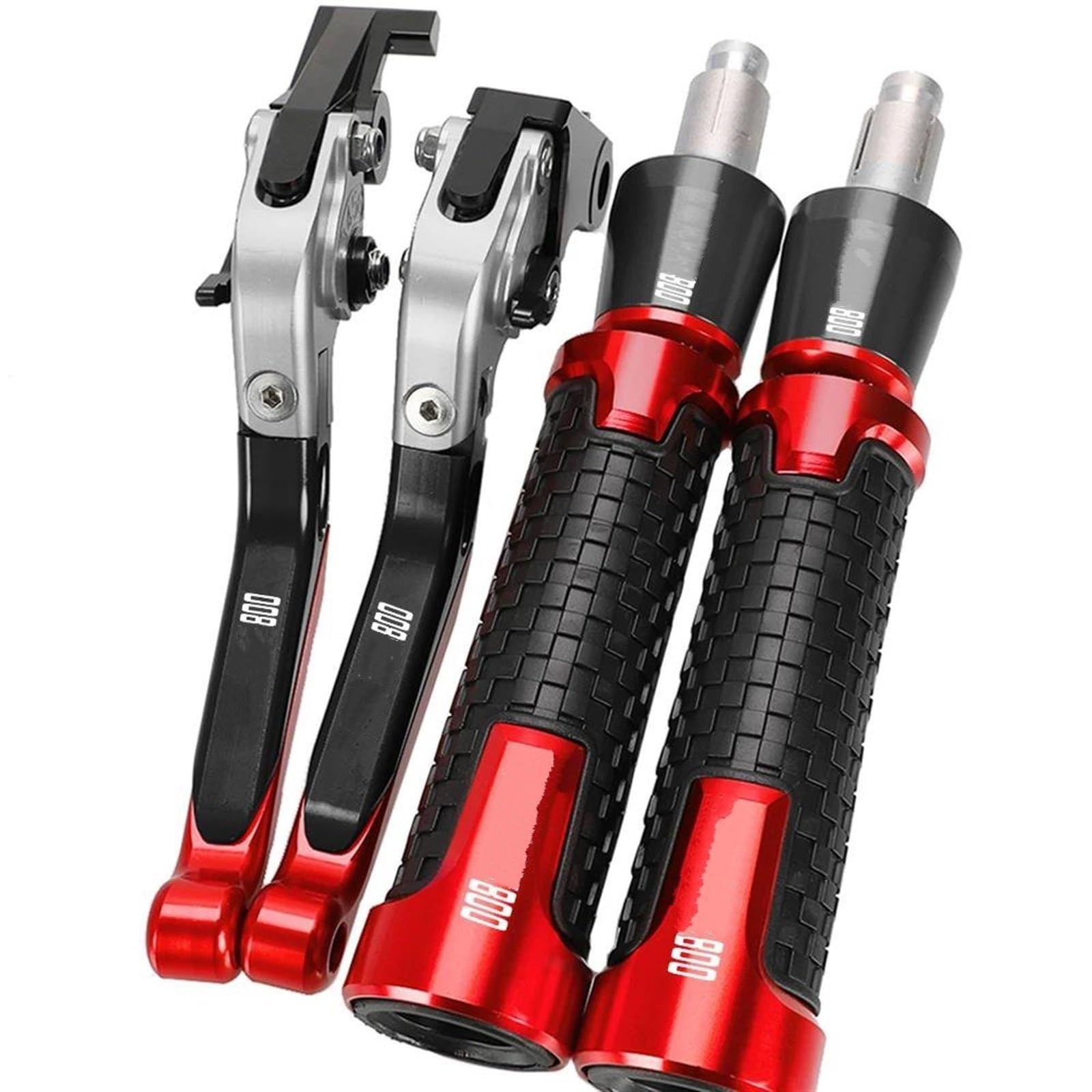 VTAIEX Motorbike Accessories Handle Handlebar Grips for Ducati 800 for Supersport for Supersport 2003 Motorcycle Brake Clutch Levers Acessories