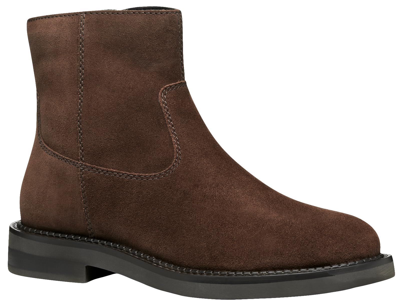 Geox Women's D Serilda Ankle Boots, dark brown, 7.5 UK