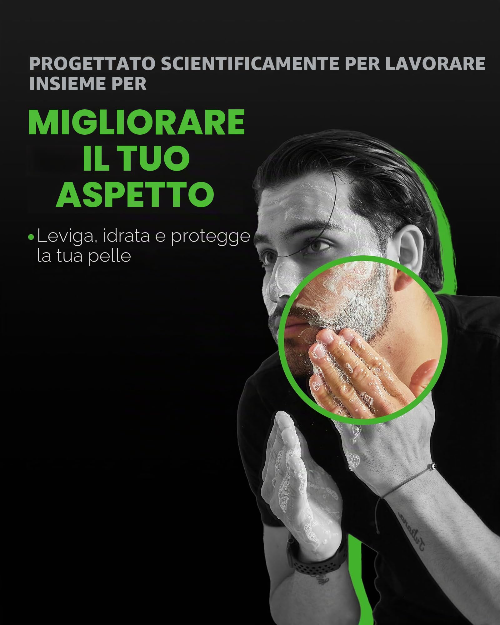 Tiege Hanley Routine Essenziale Di Cura Della Pelle Da 90 Giorni Per Uomo (Livello 1) - Leviga, Idrata E Proteggi La Tua Pelle Il Set Per La Cura Della Pelle Maschile Include Detergente Per Il Viso