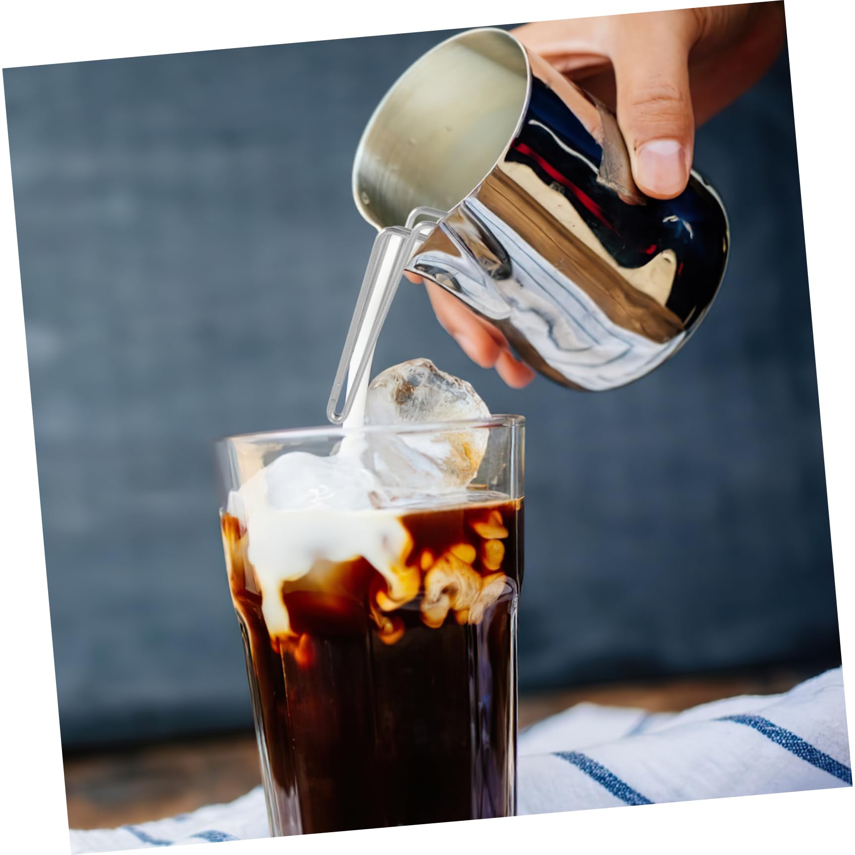 BESPORTBLE Drip Coffee Stainless Steel Teapot Water Guide Camping Diversion Nozzle Spout Stable Metal Drip Spout