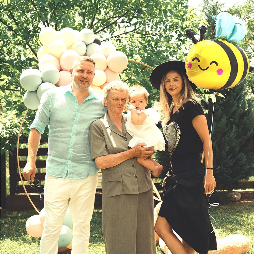 Wild Safari Zoo Jungle Animal Decoration For Birthday, 15 Pack Forest Wildlife Woodland Animals Balloons - Honey Bee Bunny Owl Tiger Zebra Horse Butterfly Fox Deer Spider Bat Cow Cat Hedgehog Squirrel - Image 5