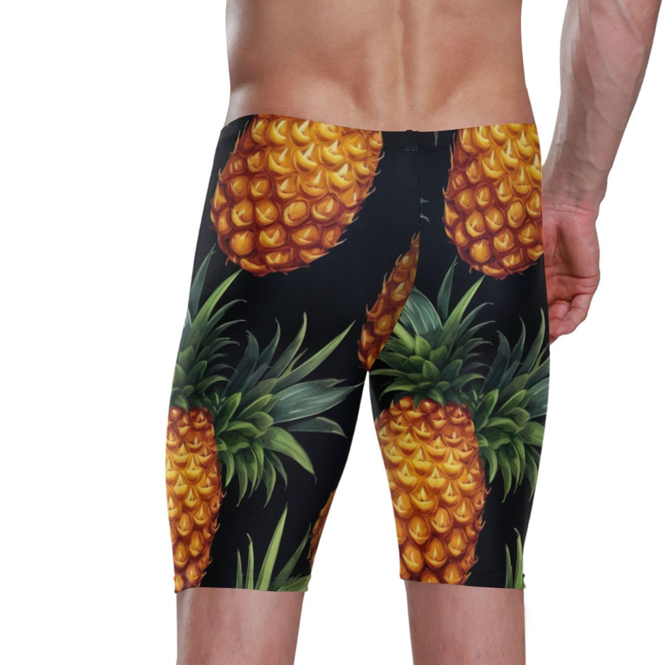 UMIRIKO Pineapple Fruit Mens Swim Jammers Swimsuit XL B0400919