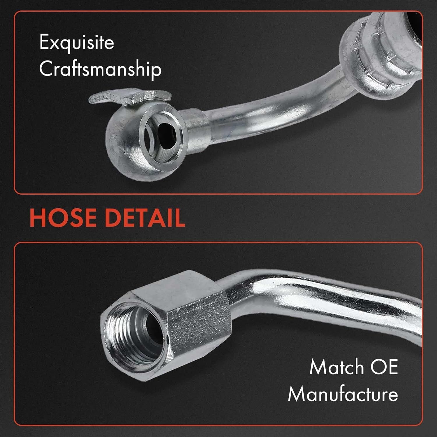 A-Premium Power Steering Hose Pressure Line Hose Assembly Compatible with Subaru Outback 2005-2009 H4 2.5L Naturally Aspirated