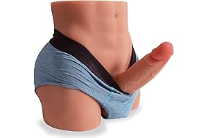 Lifelike Male Sex Doll Torso with Realistic Dildo: Indulge in Intimate Delights