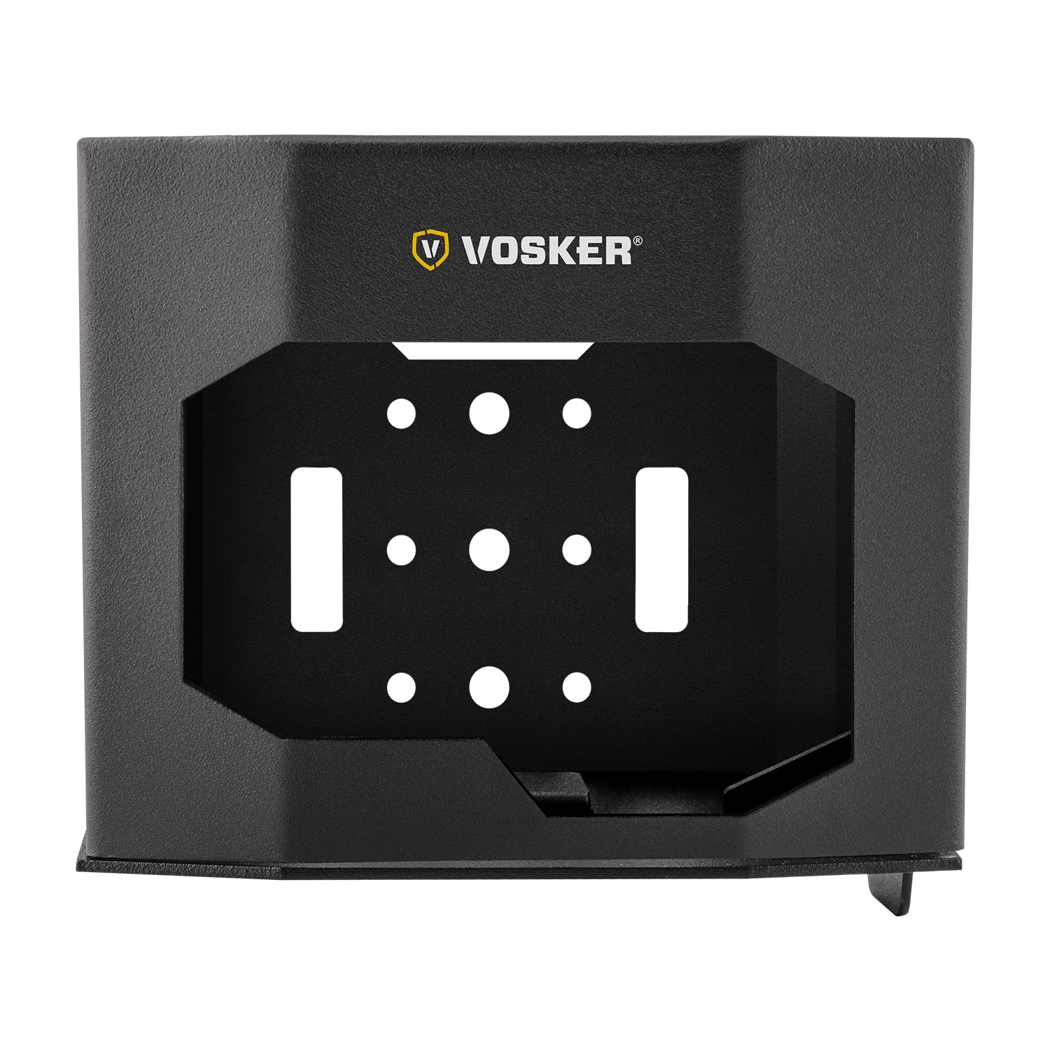VOSKER Metal Security Box for VKX Outdoor Security Camera - Protective Heavy Duty Steel Case, Weather & Animal Resistant, Easy Accessible Panel