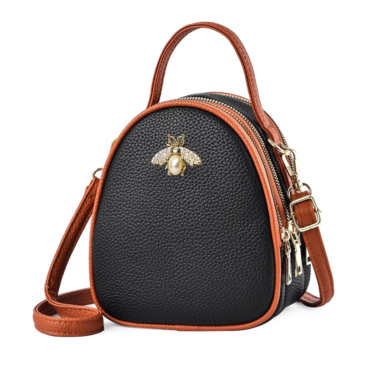 PALAY® Women Sling Bag Fashion PU Daily Bag Small Crossbody Bag Shoulder Bag Hand Bag for Women Multi Layer Sling Bag with Detachable Shoulder Strap (B0CH83XJ4Z) Amazon Price History, Amazon Price Tracker
