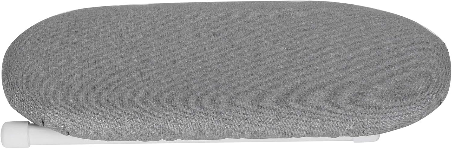 Small Ironing Board, Ironing Board Folding Sleeve Cuffs Collars Ironing Table Space Saving, Iron Board for Home, Craft Room, Travel Use (Anti-Scalding Silver Cloth)
