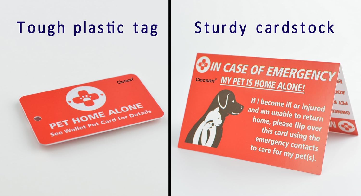 Best Pet safety Gear - Home Alone⁣ Alert Key Tag & Wallet Card ⁣Review
