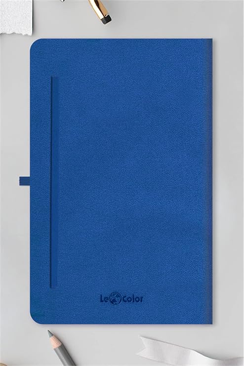 LE COLOR Tarihsiz Klasik Defter Rec Note 13x21 Çizgili Mavi