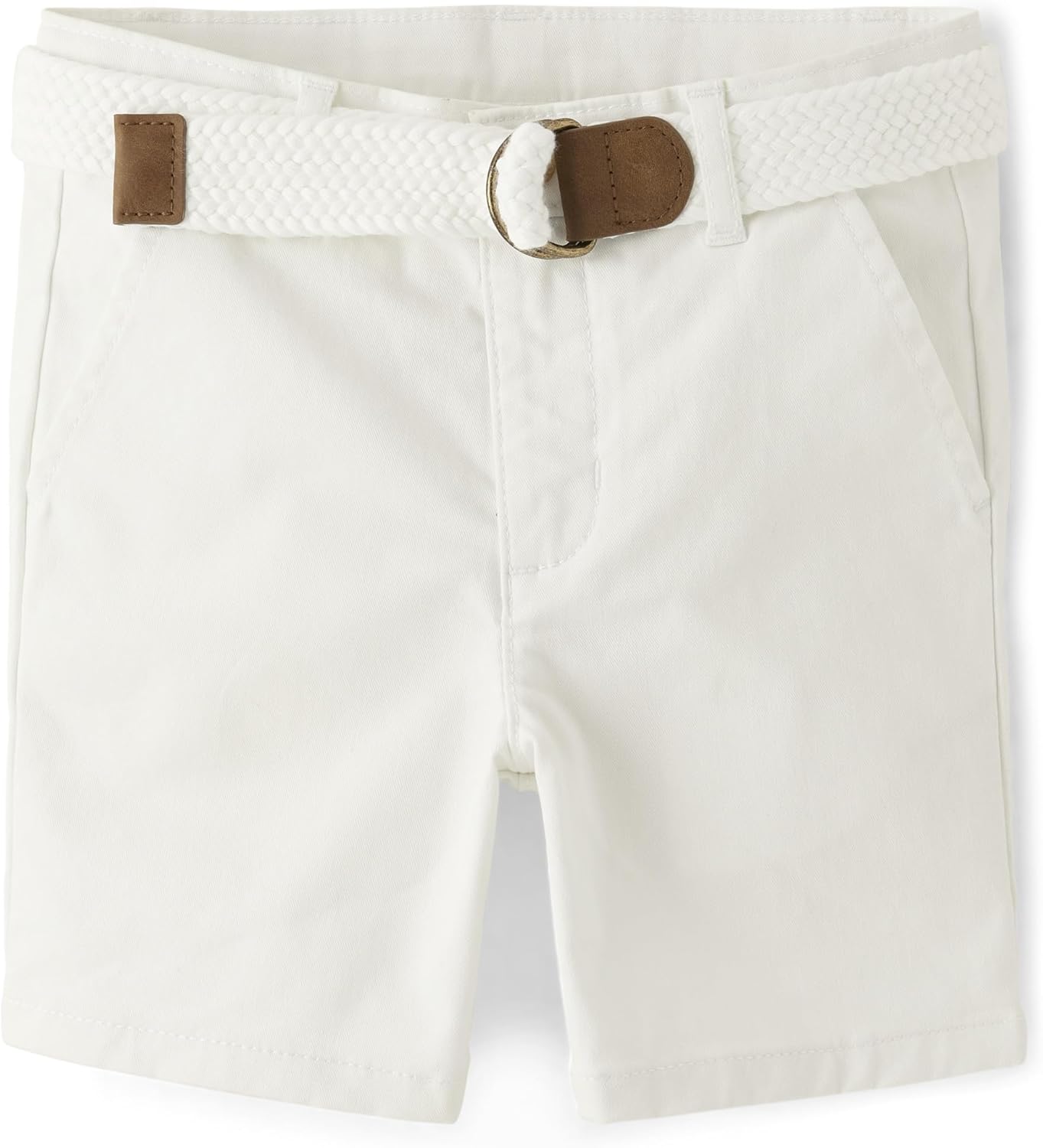 Gymboree Boys and Toddler Belted Twill Chino Shorts