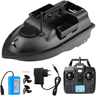 GPS Smart Return Fischfinder RC Fischerboot Kreuzfahrt GPS-Positionierung 500M Unabhängige Steuerung 3 Trichter LCD-Bildschirm RC Köderboot, Angelköderboot