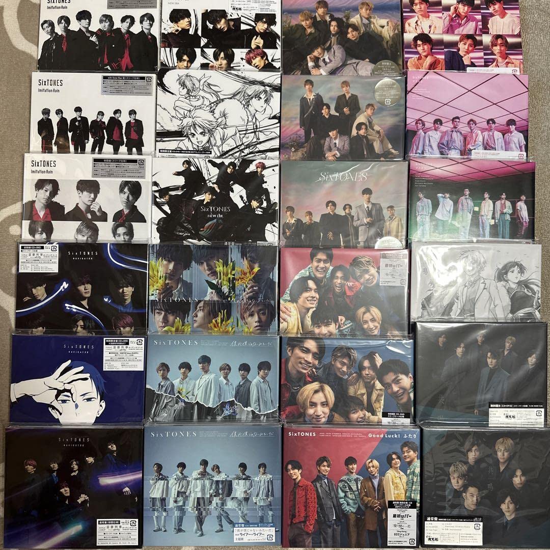 SixTONES シングル アルバム まとめ売り - CD SixTONES シングル アルバム まとめ売り - CD