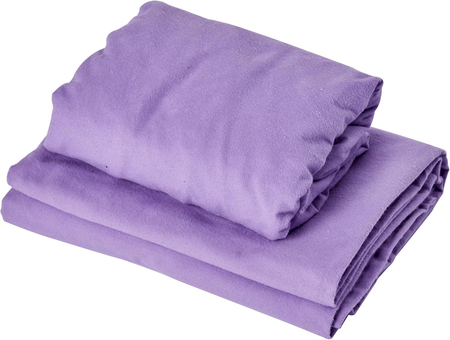Master Massage Cotton Flannel Sheets Set (3 Piece Set) Massage Table Cover Set, Beauty Salon SPA Bed Replacement Cover, Includes Table Cover, Face Cushion Cover, Table Sheet, Purple