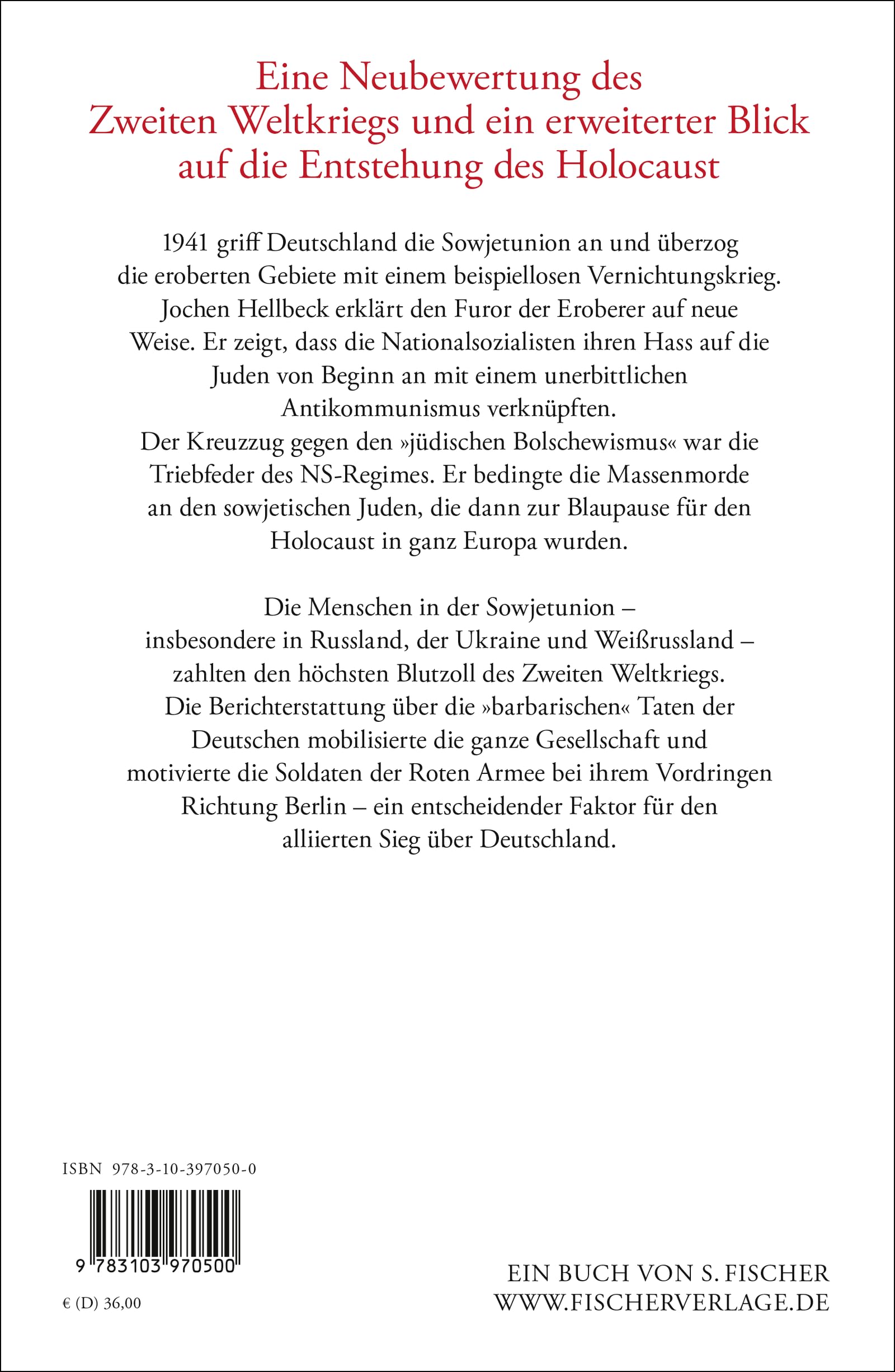 Ein Krieg wie kein anderer: Der deutsche Vernichtungskrieg gegen die Sowjetunion. Eine Revision | Das neue Standardwerk zum Zweiten Weltkrieg auf sowjetischem Boden