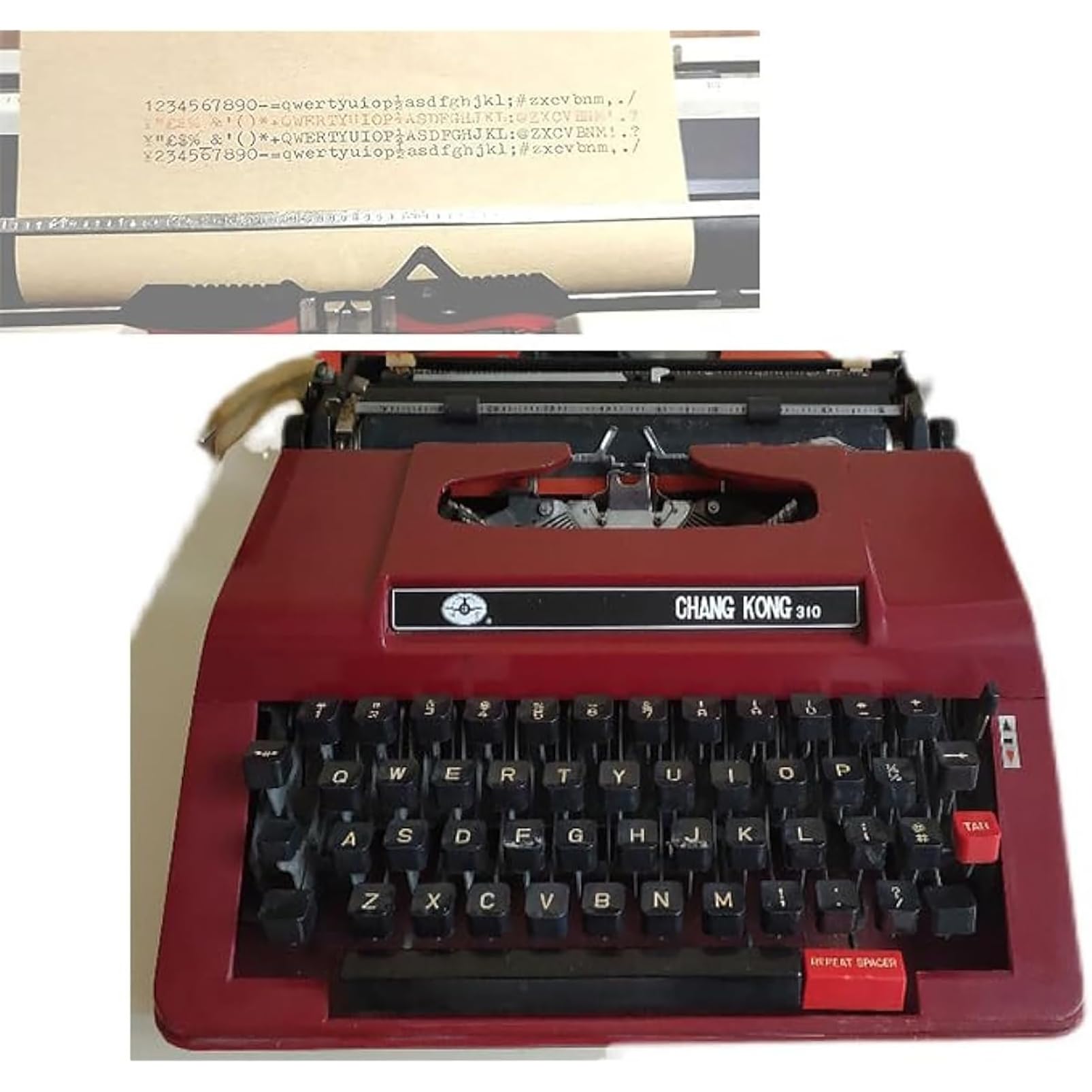 Machine à écrire rétro manuelle traditionnelle pour ornement vintage