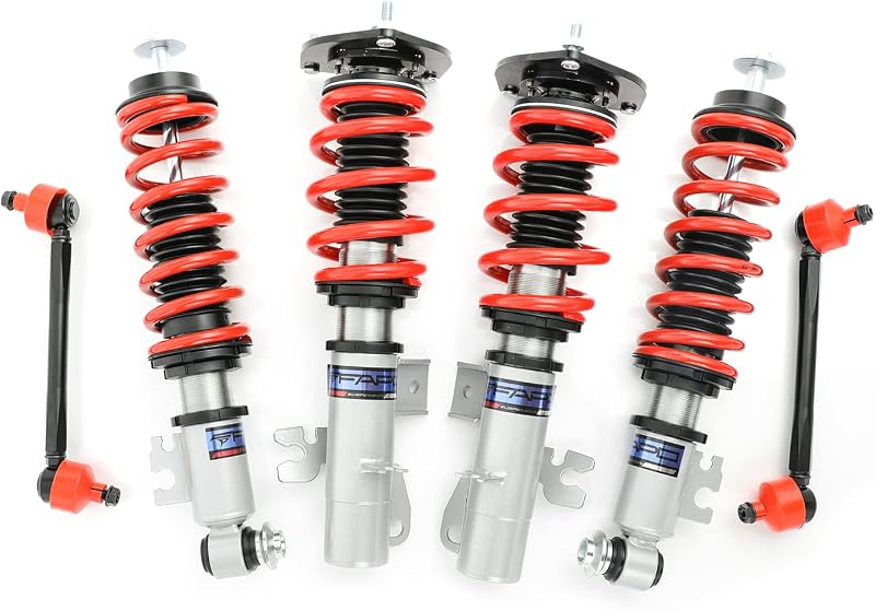 Kit coilover de suspensão ajustável FAPO RACING para Mini Cooper R55/R56/R57 – 1 conjunto