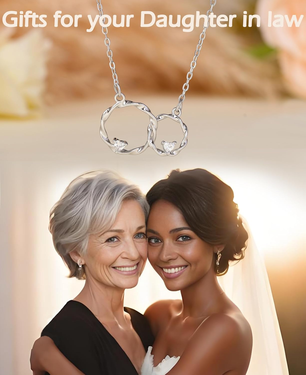 Birthday Gifts for Mom, Grandma, Best Friend, Sister, Aunt, NANA, Thank You Gifts Relationship Necklace for Women in Christmas Mother's Day - Image 3