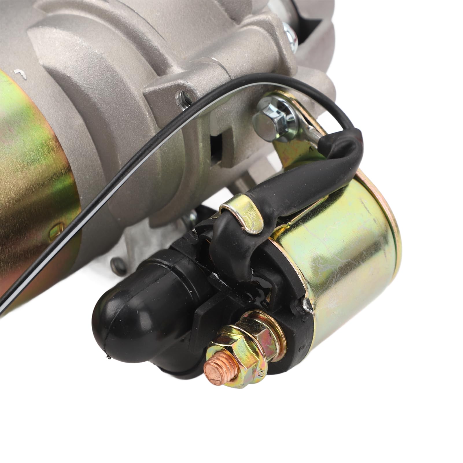 Kit de Arranque Eléctrico para Motores GX160 GX200 de 4 Tiempos, Interruptor de Arranque, Cubierta del Volante de Encendido del Motor de Arranque, Metal ABS, Varios