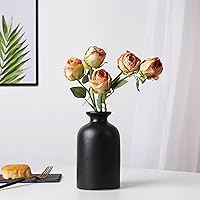 Vista 23 de Floreros secos de flores, florero de cerámica, decoración de sala de estar, arreglo floral decoración accesorios de tiro
