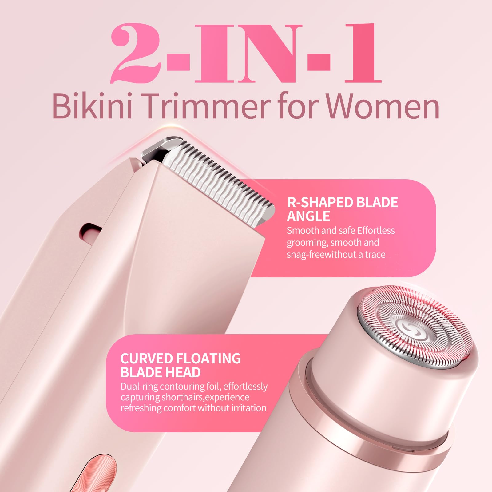 Glow Aura™ Donne Rasoio Elettrico Rasoio Trimmer Rasoio Elettrico per le Donne Trimmer Rasoio Elettrico Trim Donne Rasoio